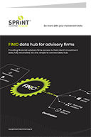 FINIO data hub for software providers