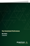 Investment Performance report
