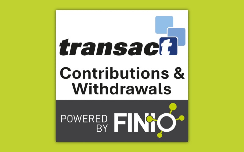 Logo of the Transact Contribution and Withdrawals App